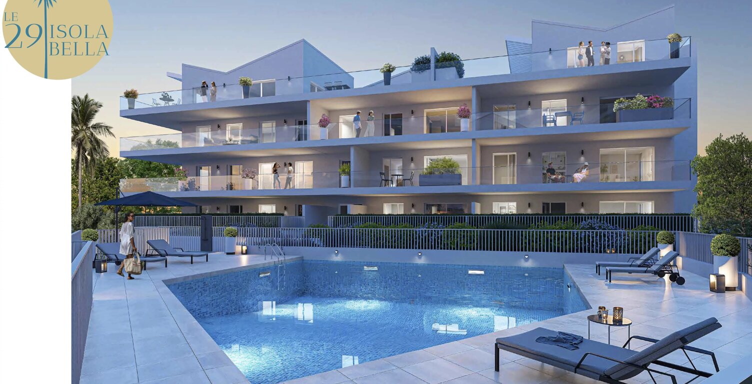 PROGRAMME NEUF CANNES - PISCINE - PROXIMITÉ IMMÉDIATE CENTRE — photo 1