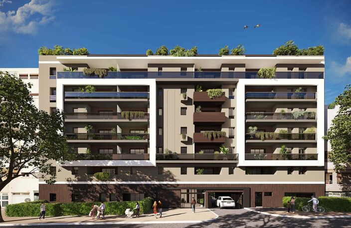 Programme neuf Juan Les Pins - appartement 4 pièces - vue mer — photo 3