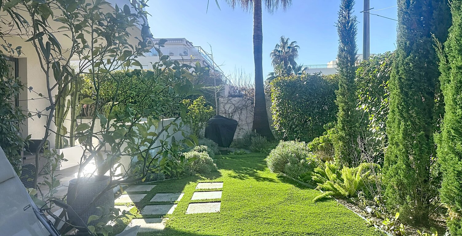 APPARTEMENT 2 PIECES EN RDJ - RESIDENCE RECENTE  - JUAN LES PINS — photo 1
