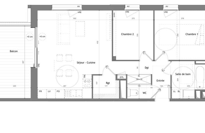 VEZIN-LE-COQUET - Appartement 3 pièces - BRS — photo 2
