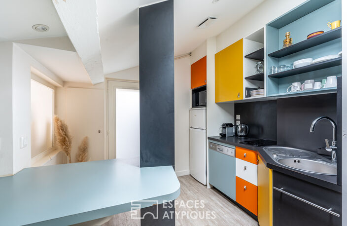 Très bel appartement en dernier étage au coeur des pentes de la Croix-Rousse — photo 3