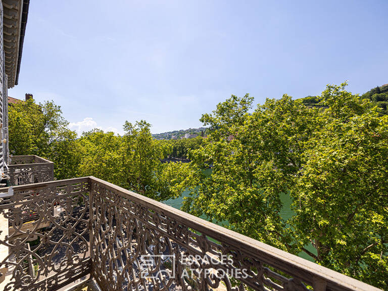 Appartement familial Quai Tilsitt entre ciel et Saône — photo 1