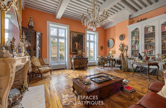 Appartement bourgeois avec vue Fourvière — photo 2