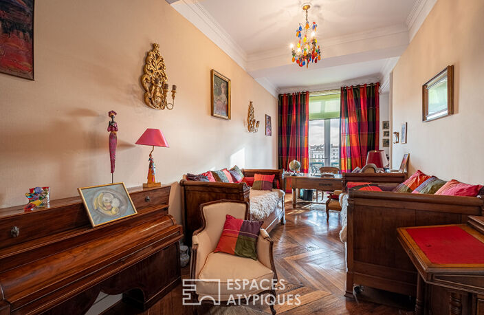 Très bel appartement bourgeois avec balcons Place Bellecour — photo 3
