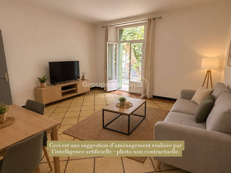 APPARTEMENT T3 AVEC BALCON AUBIGNAN CENTRE VILLE — photo 1