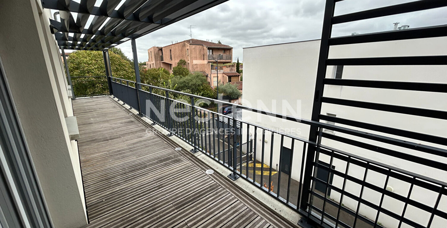 Appartement Toulouse 31000,  3 pièces 63.02 m2 Toulouse, terrasse, place de parking en sous sol, garage à vélo,résidence arborée très calme — photo 1