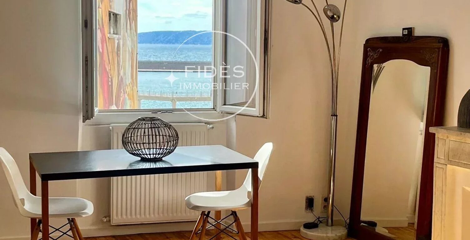 Marseille 2e – Le Panier – Appartement T3 avec vue mer — photo 1