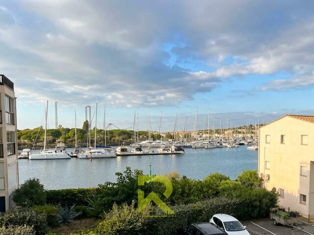 APPARTEMENT 2 PIÈCES AVEC VUE ET PARKING-LE CAP D'AGDE — photo du bien