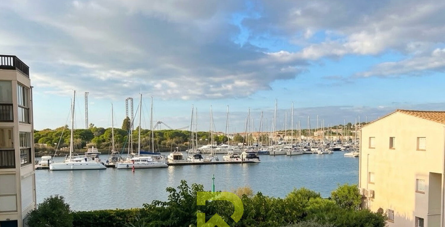 APPARTEMENT 2 PIÈCES AVEC VUE ET PARKING-LE CAP D'AGDE — photo 1