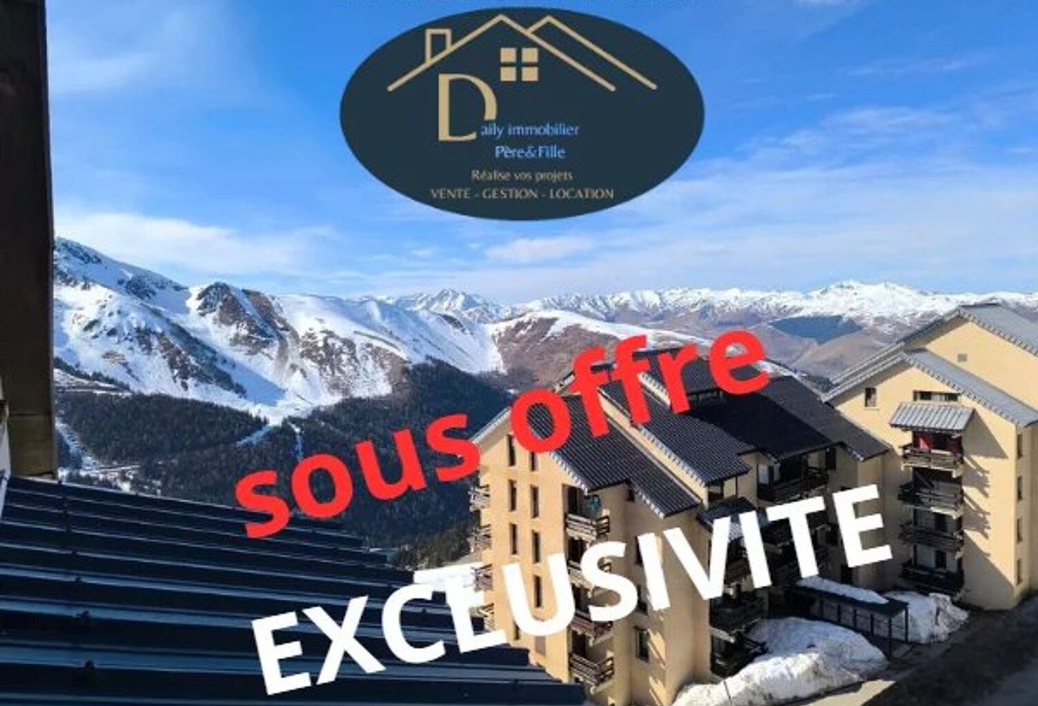 Appartement type 2 - pieds des pistes — photo 1