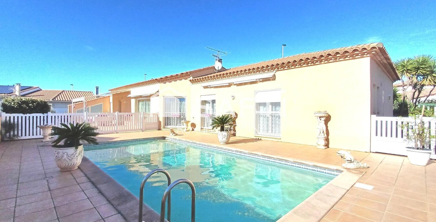SALEILLES,VILLA PLAIN PIED,T5 AVEC PISCINE ET GARAGE — photo 1