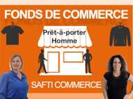 Fonds de commerce de prêt-à-porter homme au centre-ville d'Auray — photo 2