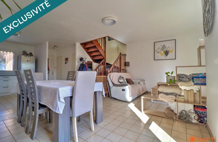 Maison mitoyenne d'un côté - 3 chambres/Possible 4- Garage + stationnement - Terrain clos de 277m² — photo 4