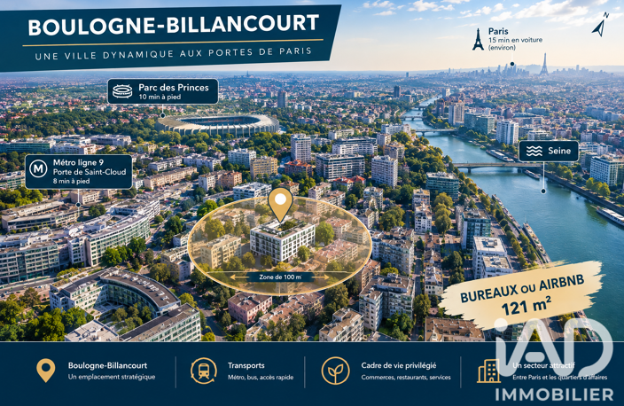 Vente Boutique/Local commercial 121 m&sup2; — photo 2