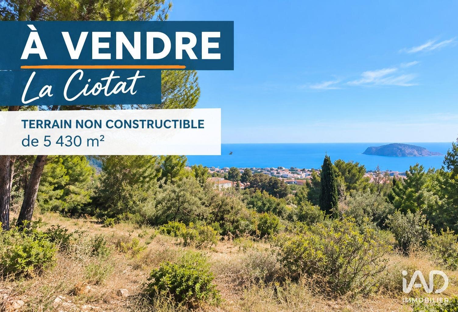 Vente Terrain 5 430 m&sup2; — photo 1