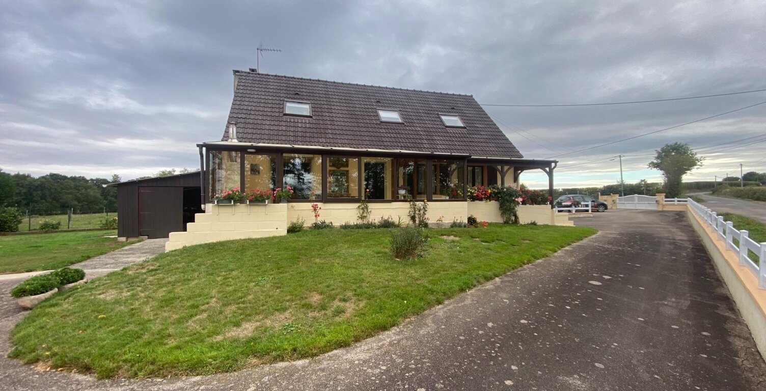 Maison de 134m², 6 chs, terrain 1400 m², Lonlay Le Tesson — photo 1