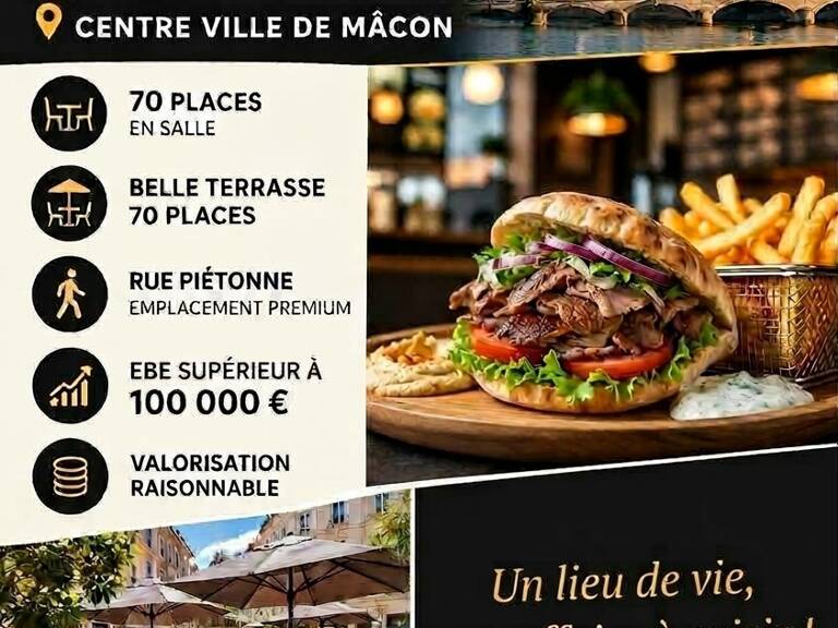 Vente Restauration rapide 290 m&sup2; — photo 1