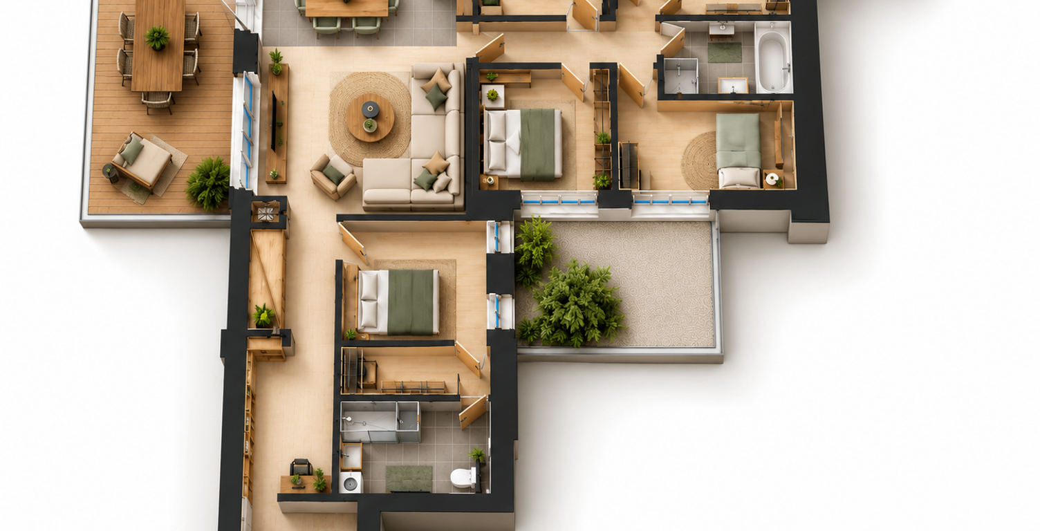 Vente Appartement 6 pièces — photo 1