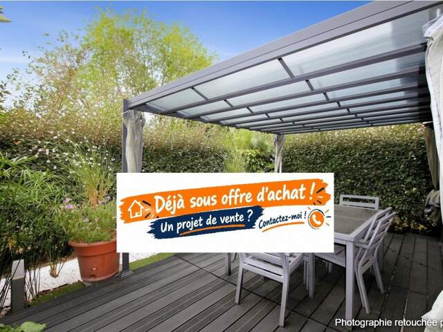 T2 rénové, terrasse, pergola, 2 parkings, piscine. — photo du bien