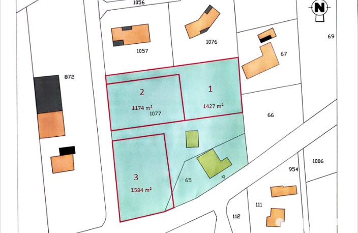 Vente Terrain à bâtir 1 427 m&sup2; — photo 3