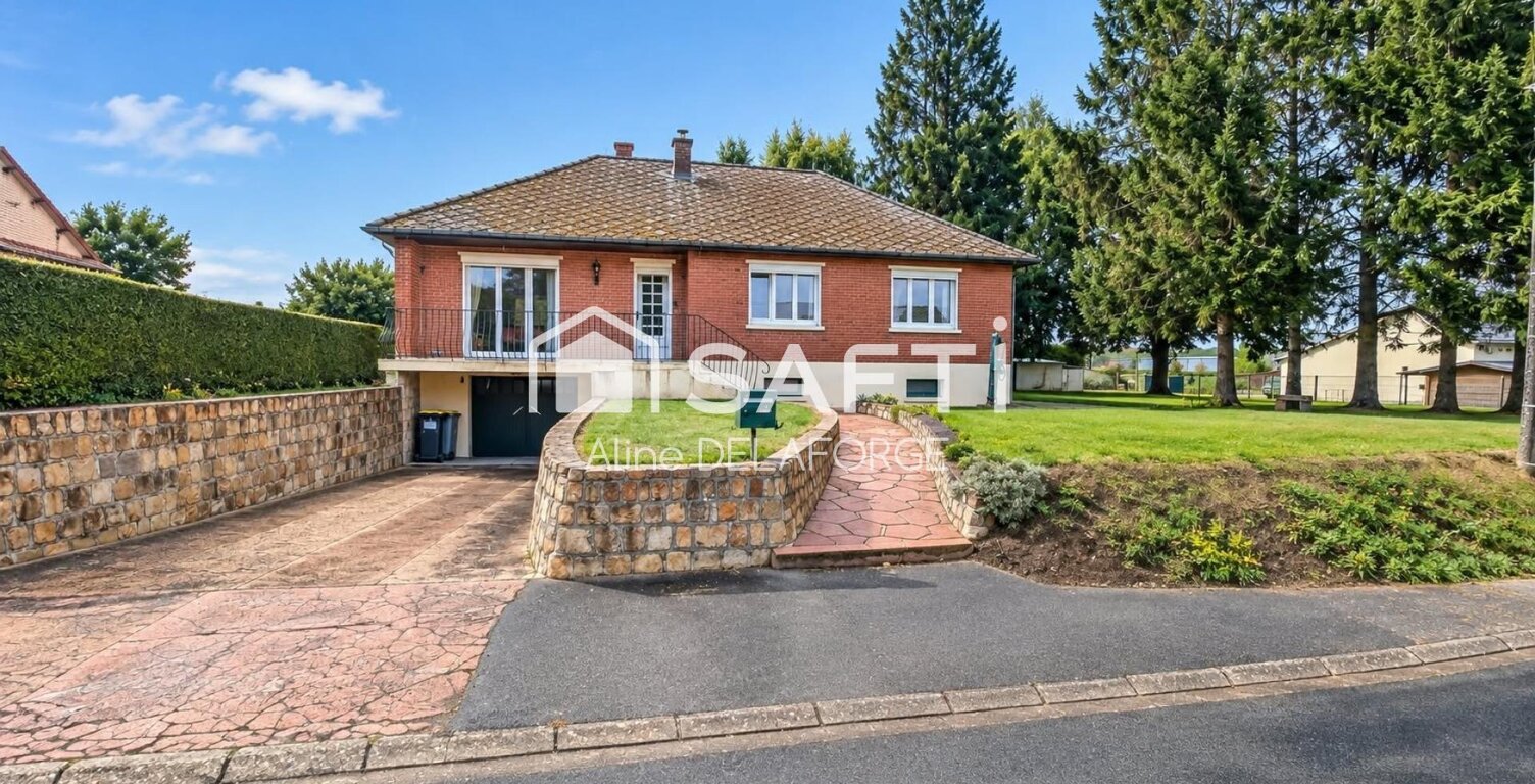 Maison 91 m²  4 chambres  Terrain 1 842 m²  Saulty — photo 1