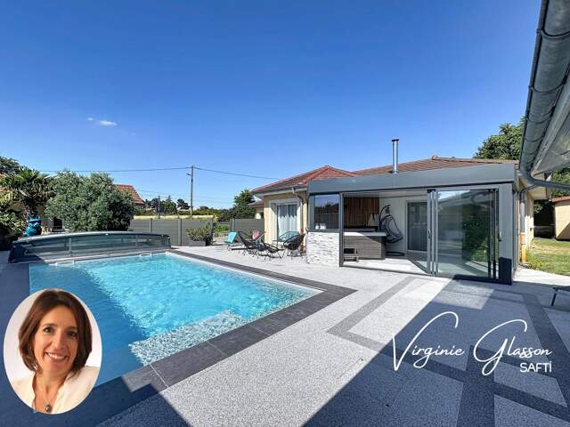 Maison de plain pied 4ch, piscine — photo du bien