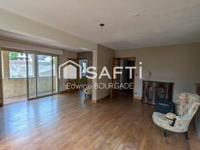 Appartement T5 à rénover + Garage 120m² et Terrasses  Centre-ville Cahors — photo du bien