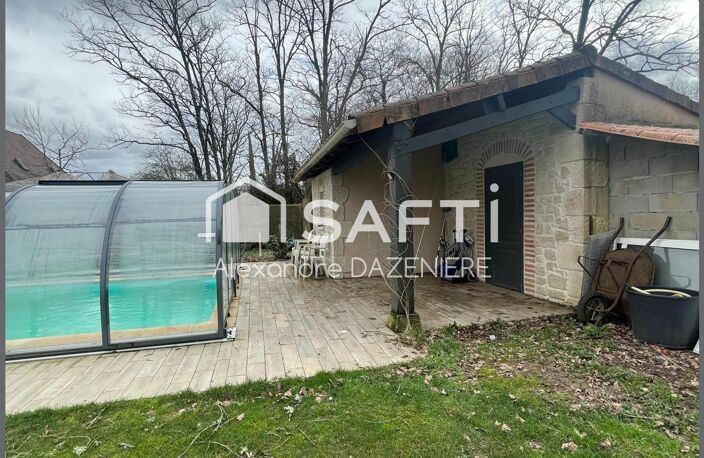 Maison avec 3 chambres et un bureau, un car port 2 places et une dépendance avec piscine — photo 3