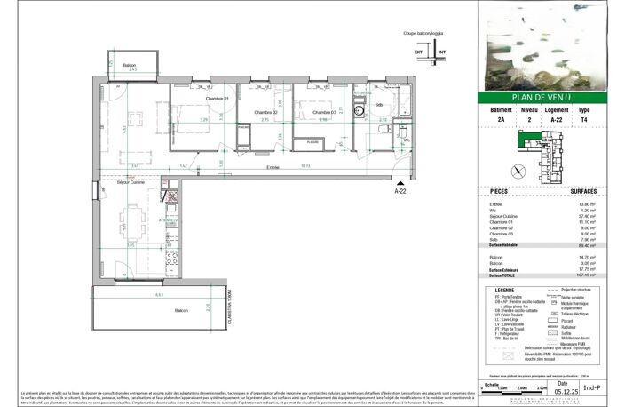 T4 neuf avec grand balcon et parkings — photo 3