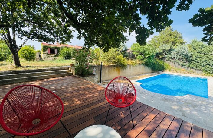 Charmante maison de plain-pied avec piscine — photo 2