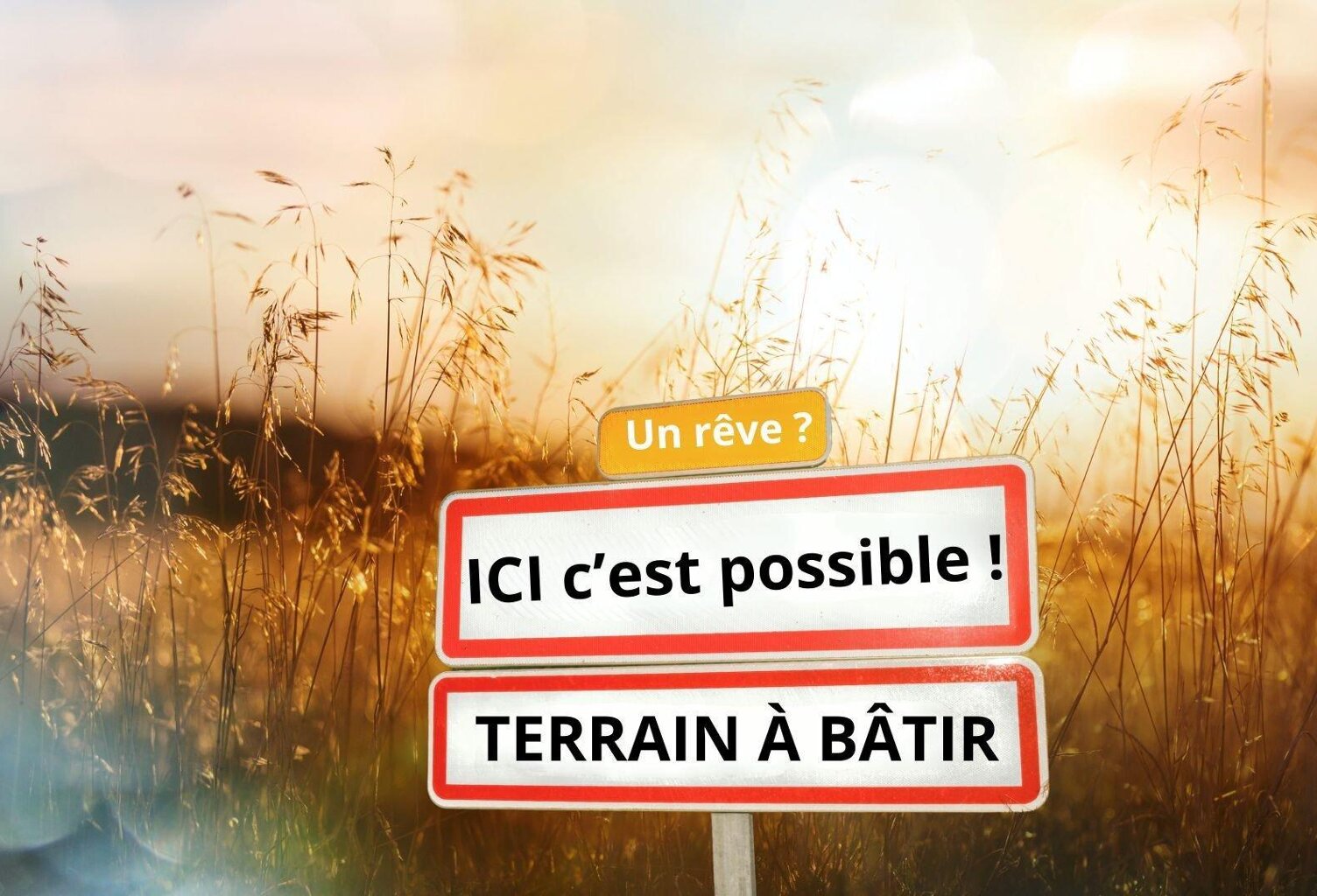 Terrain PLAT constructible de 624 M2 — photo 1