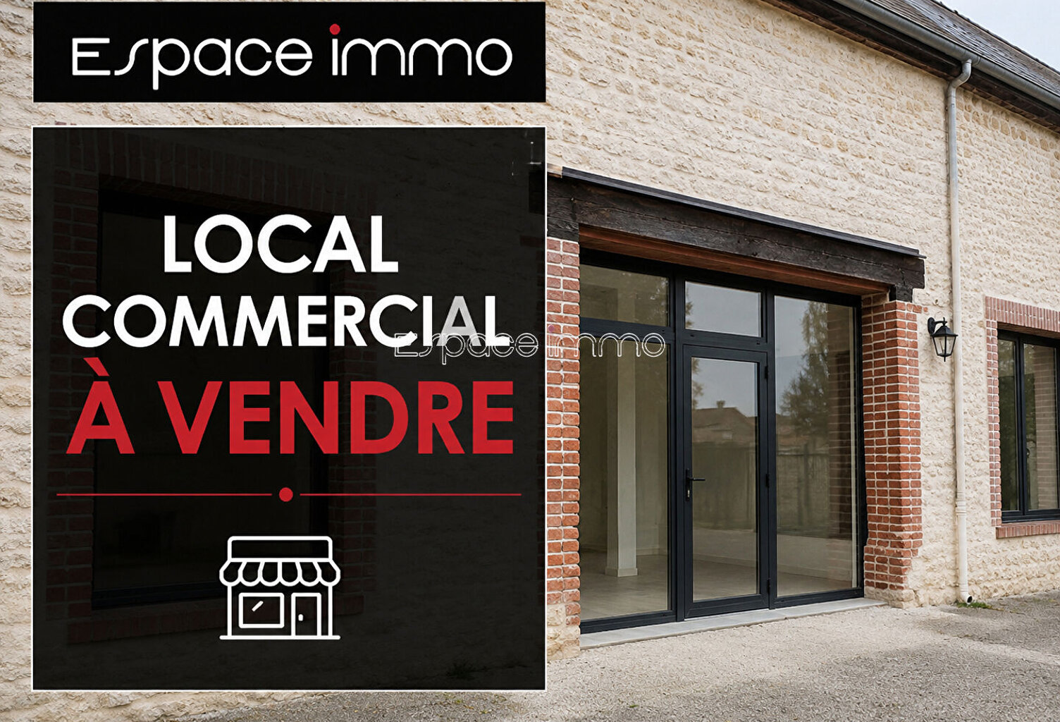 ENSEMBLE DE LOCAUX COMMERCIAUX - ANCEAUMEVILLE - 352 m² — photo 1