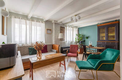 Duplex cosy et pierres apparentes au coeur de Saint-Louis — photo du bien