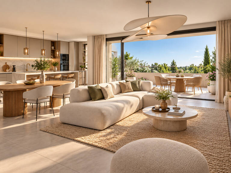 SAINT BRES MAGNIFIQUE T3 DE 63 M² AVEC 27 M² DE TERRASSE — photo 1