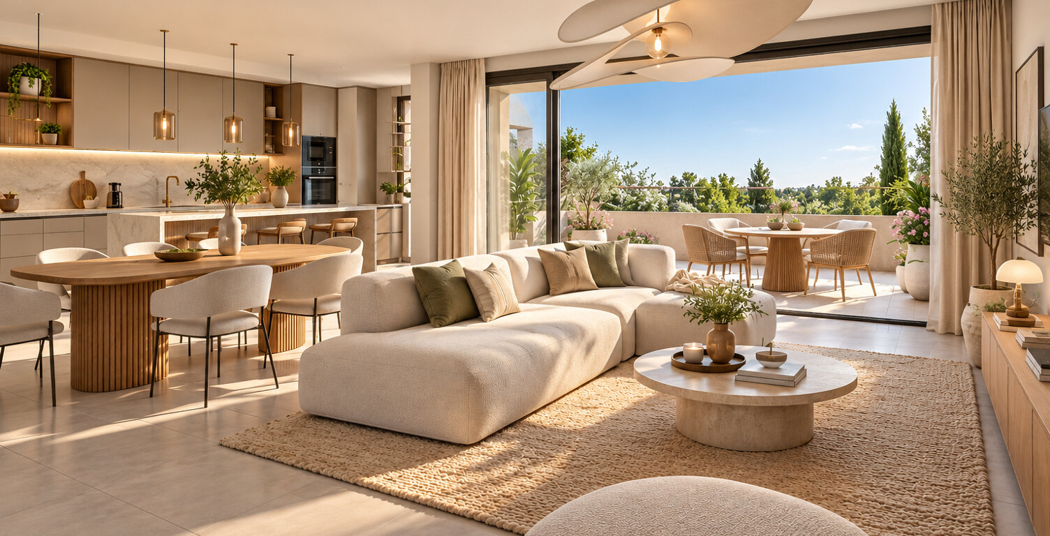 SAINT BRES MAGNIFIQUE T3 DE 63 M² AVEC 27 M² DE TERRASSE — photo 1