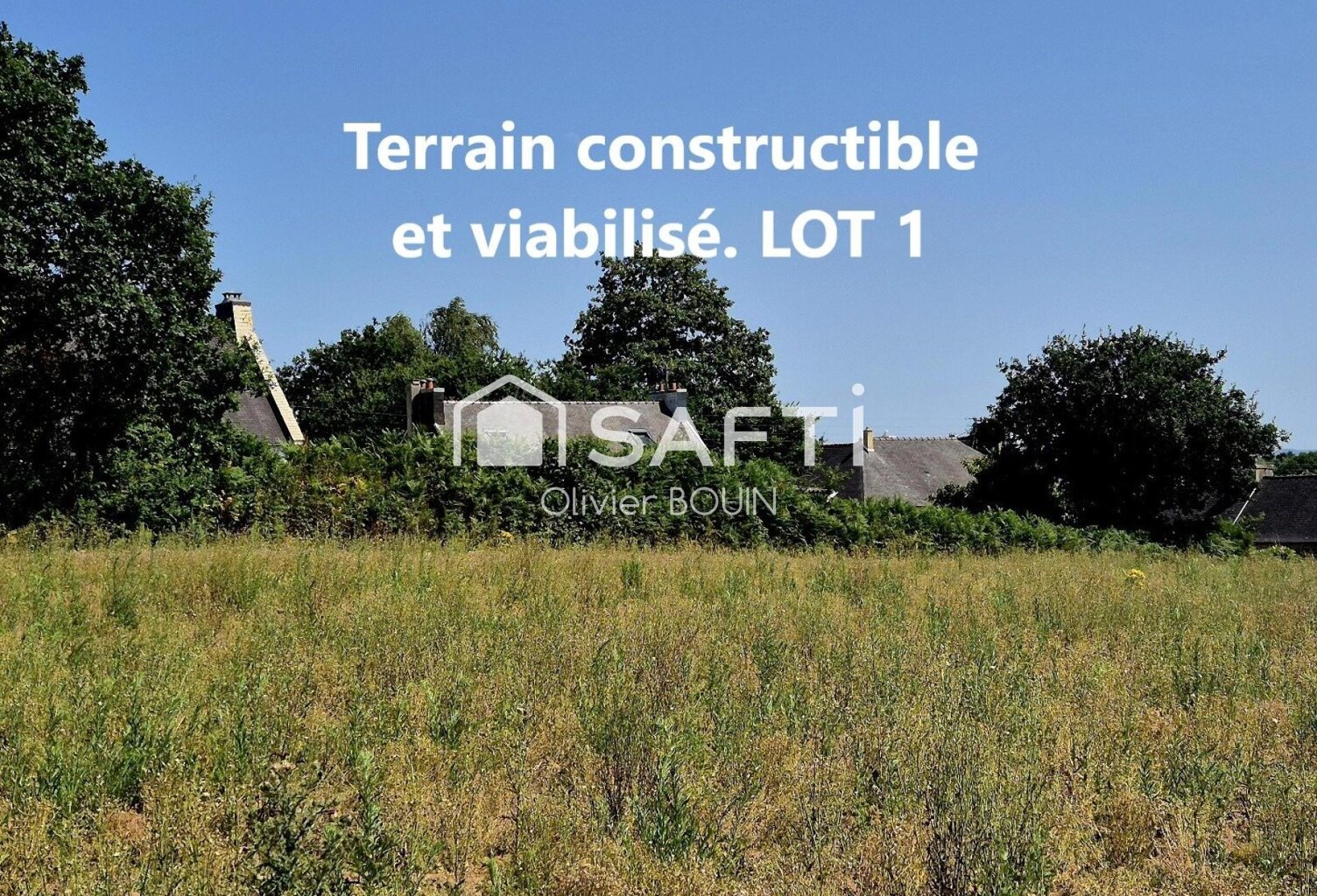 Terrain constructible viabilisé — photo 1