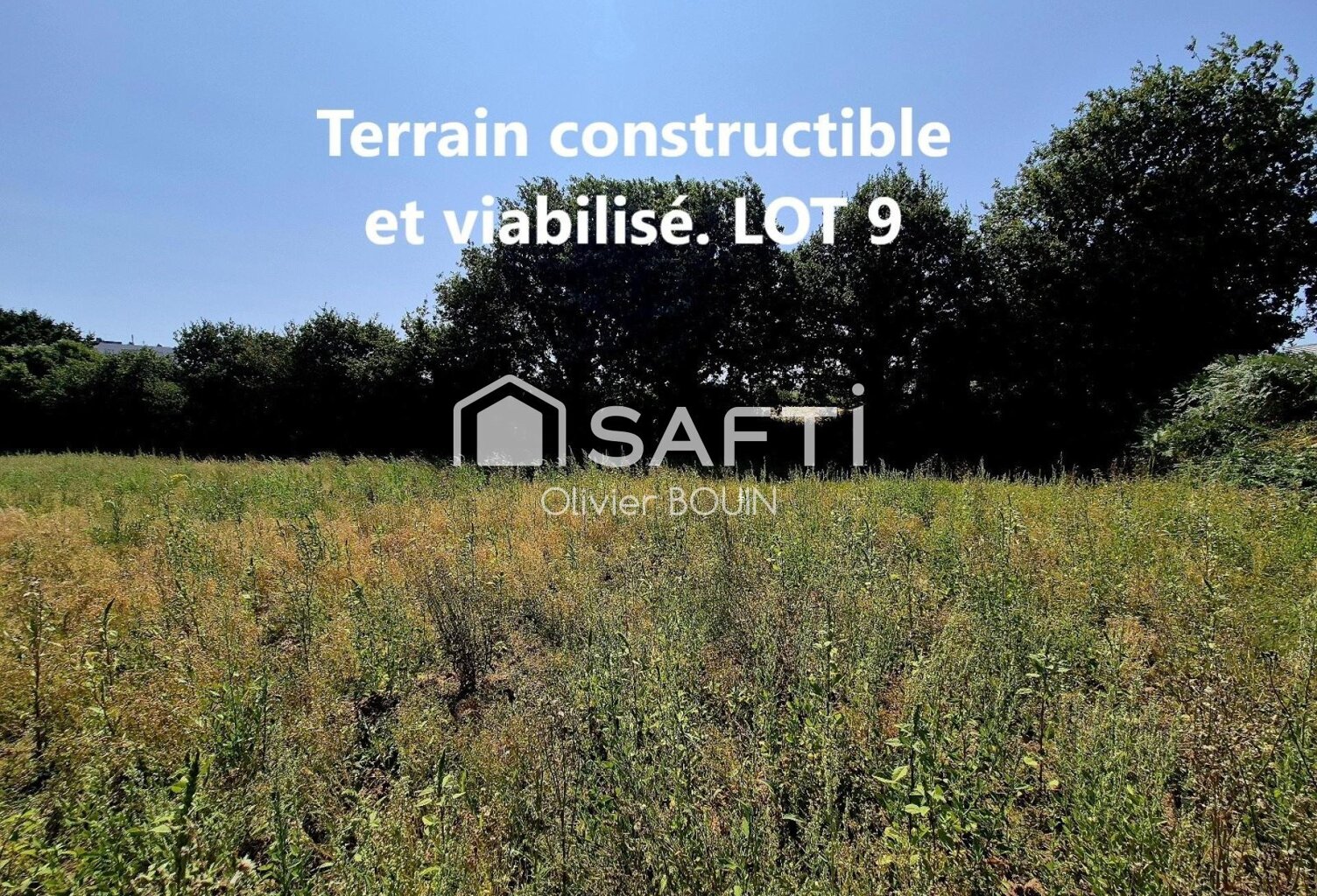 Terrain constructible viabilisé — photo 1