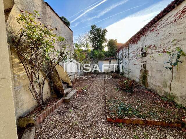 Nansouty - Saint-Michel : Maison de 130 m² à rénover intégralement, avec grand jardin de 90 m² — photo du bien
