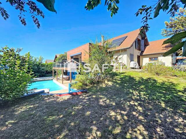 Maison familiale, piscine et vue montagnes — photo du bien