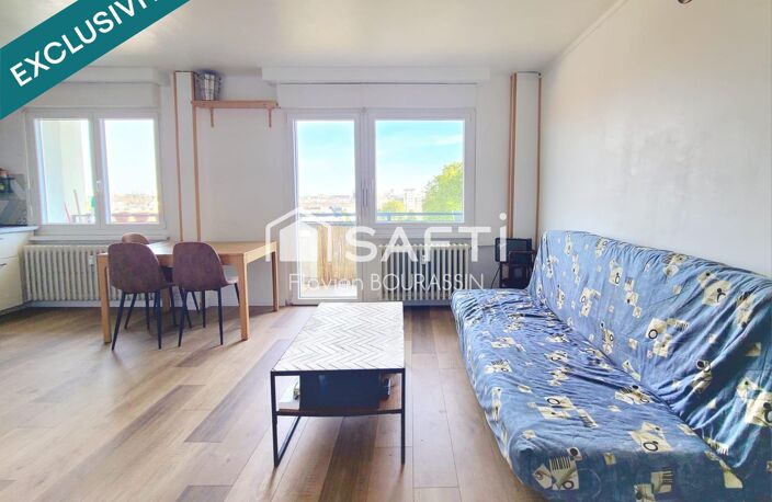 STRASBOURG NEUDORF  APPARTEMENT 3 PIÈCES AVEC BALCON  62 m²  8e ÉTAGE AVEC ASCENSEUR -  VUE DEGAGÉE — photo 3
