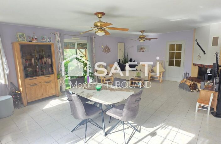 Pavillon sur sous-sol 143m², 3 chambres, 1090m² de terrain. — photo 4