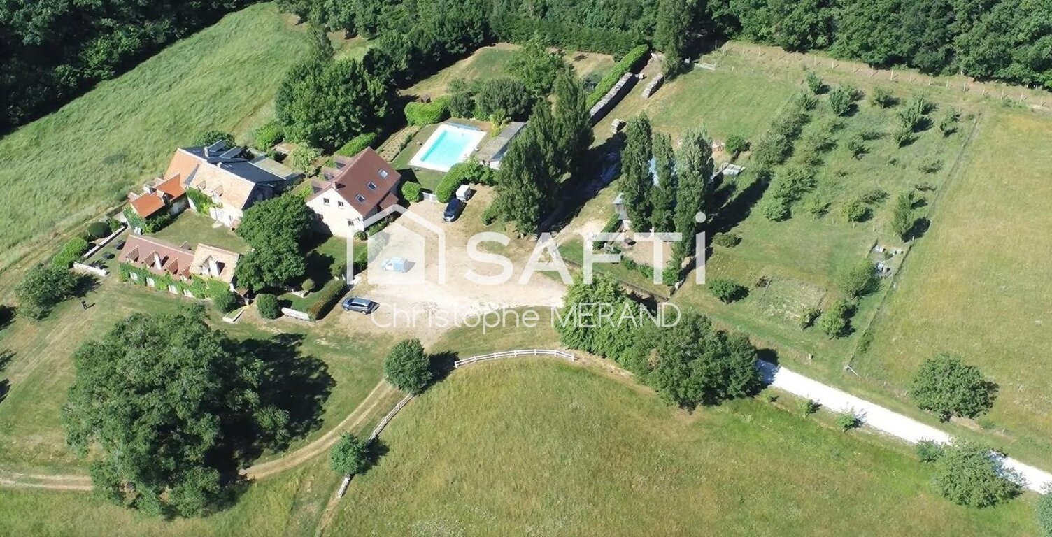 DOMAINE D'EXCEPTION AU CUR DE LA NATURE  PLUS DE 25 HECTARES  ÉTANG  PISCINE  GÎTES — photo 1