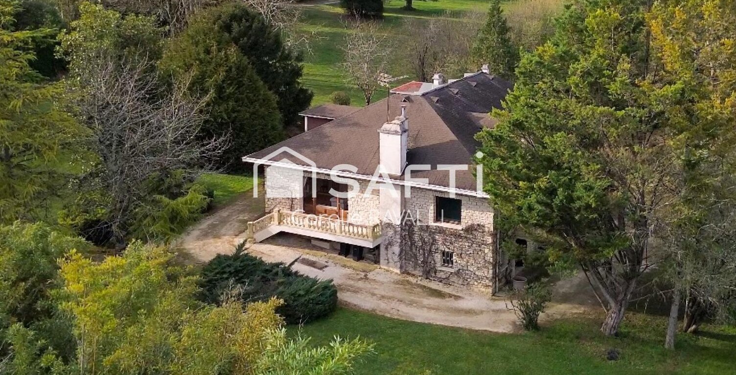 Propriété en pierre avec parc exceptionnel de 4,2 hectares au cœur de Nersac — photo 1