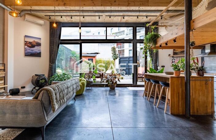 Chartrons : Loft en duplex de 105 m² (95 m² carrez + 10 habitables), avec un grand jardin - véritable havre de paix — photo 2