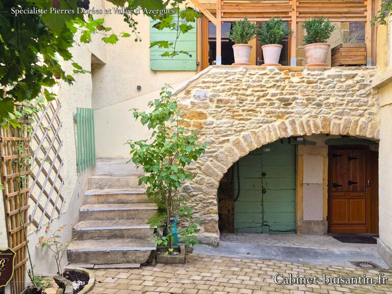 Maison de village en pierres avec terrasse et cour — photo 1