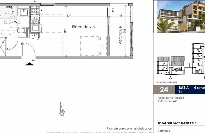 Vente Appartement 1 pièce — photo 3