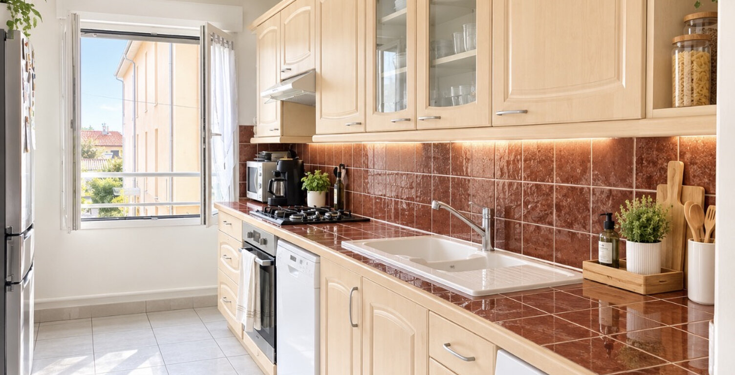 BEL APPARTEMENT de TYPE 2, en parfait état - 57m2 - à Ambérieux en Dombes — photo 1