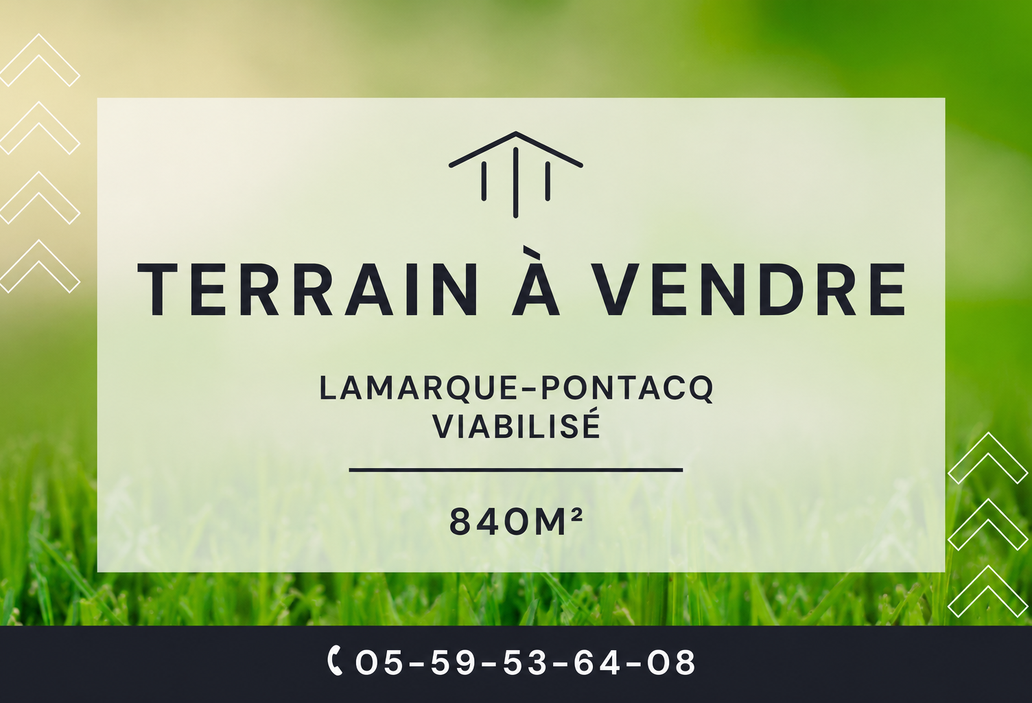 TERRAIN A VENDRE, VIABILISE LOT 2 — photo 1