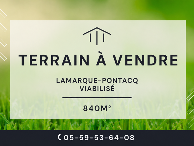 TERRAIN A VENDRE, VIABILISE LOT 2 — photo du bien