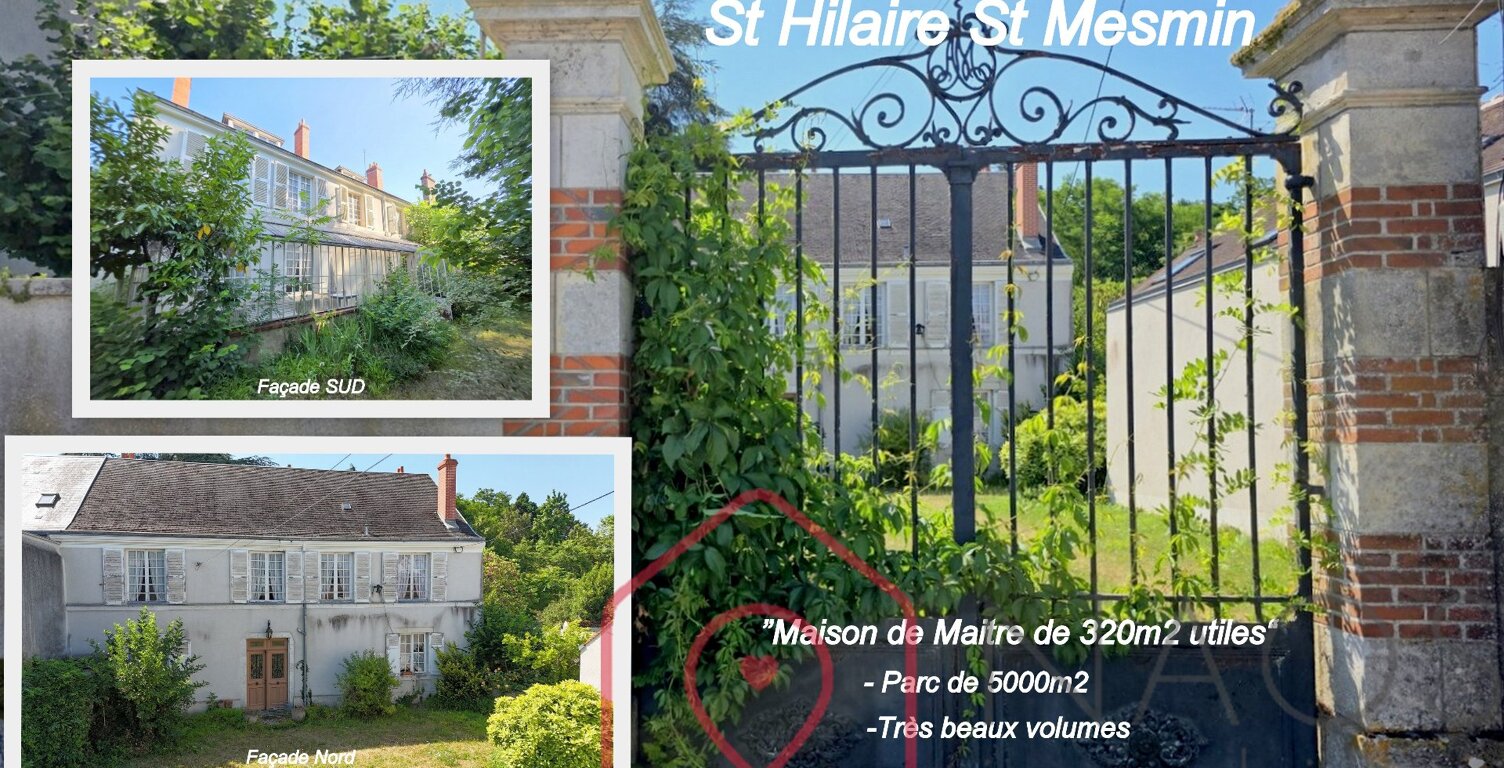 Saint Pryvé Saint Mesmin demeure de maitre sur 5000m2 de parc — photo 1